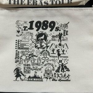 Taylor Swift New 1989 Eras Tour Make Up Bag